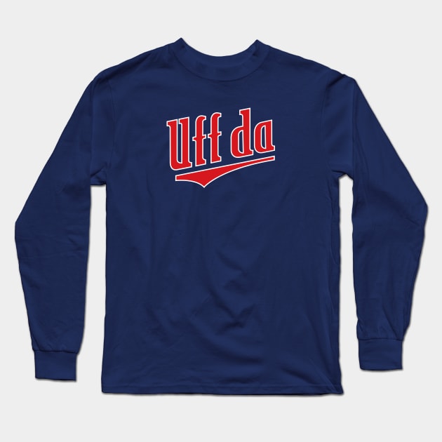 Uff da Twins Long Sleeve T-Shirt by miniBOB